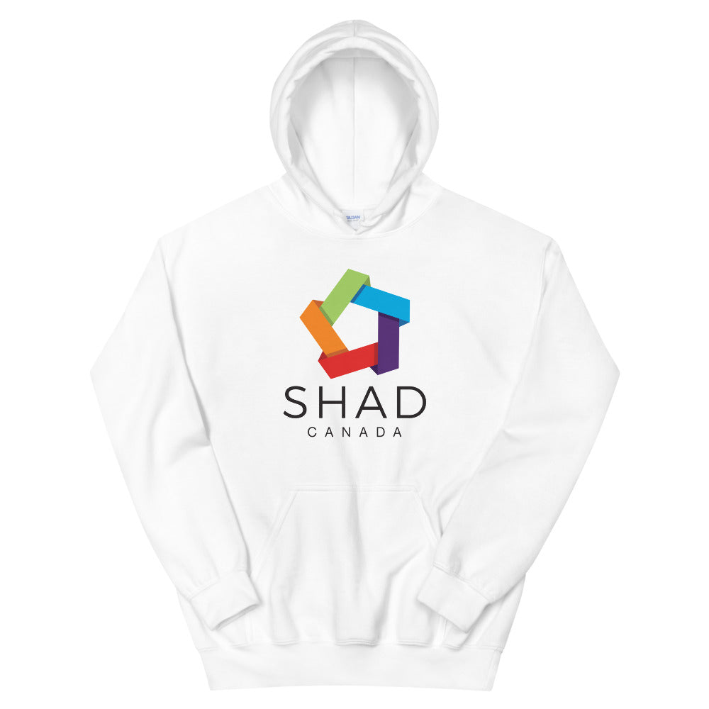 Reframe Unisex Hoodie (White/Grey)