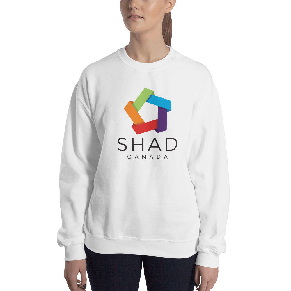 Reframe Unisex Sweatshirt (White/Grey)