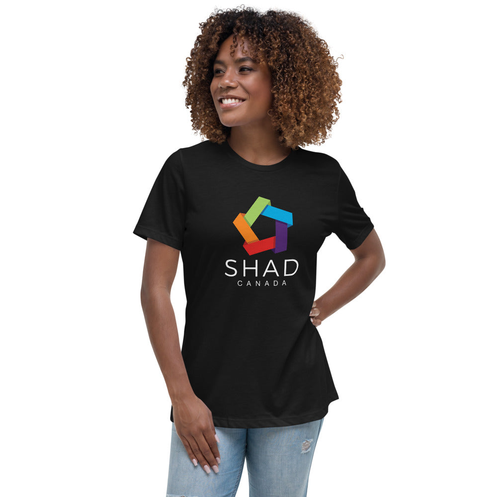 Reframe Women's Relaxed Tee (Black)