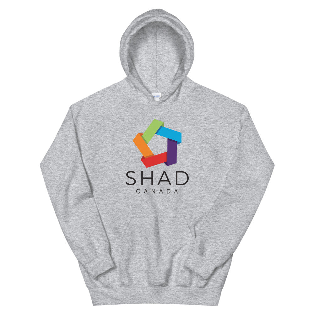 Reframe Unisex Hoodie (White/Grey)