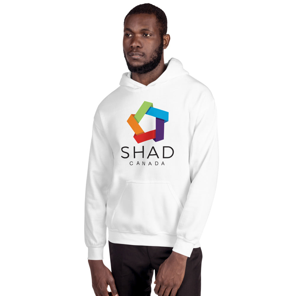Reframe Unisex Hoodie (White/Grey)