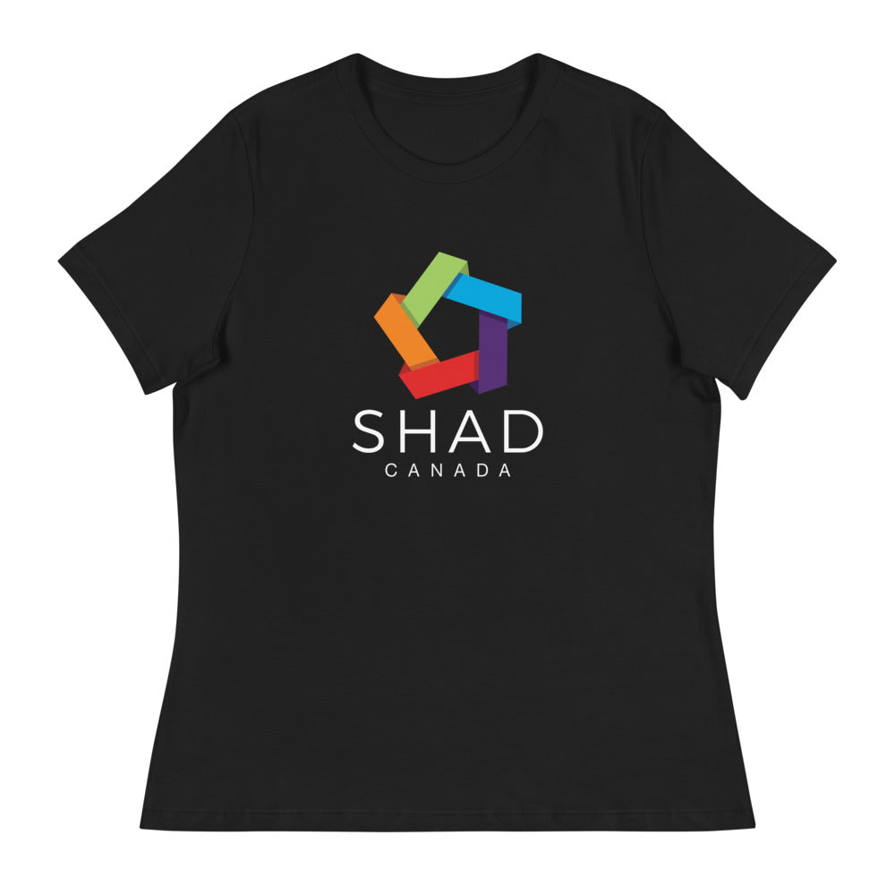 Reframe Women's Relaxed Tee (Black)