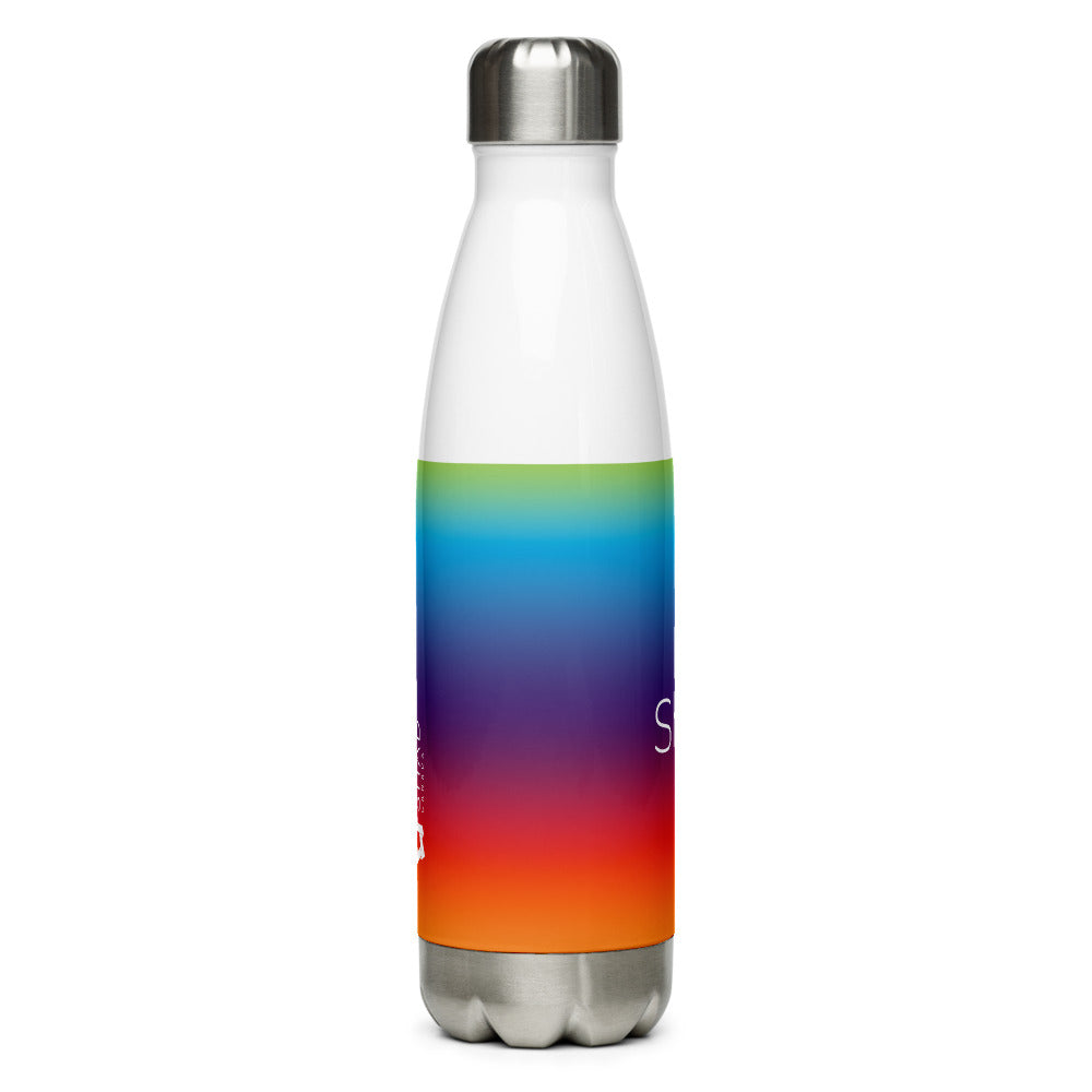 I Heart Shad Stainless Steel Water Bottle (Gradient)