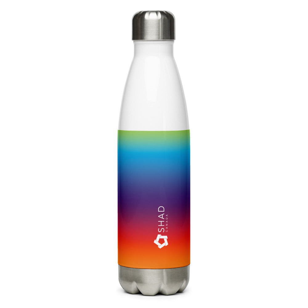 I Heart Shad Stainless Steel Water Bottle (Gradient)