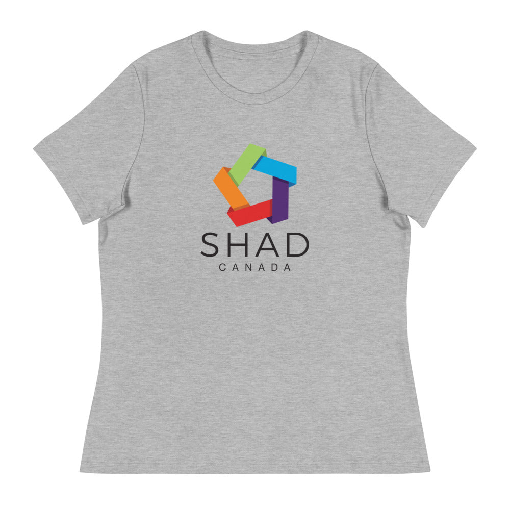 Reframe Women's Relaxed Tee (White/Grey)