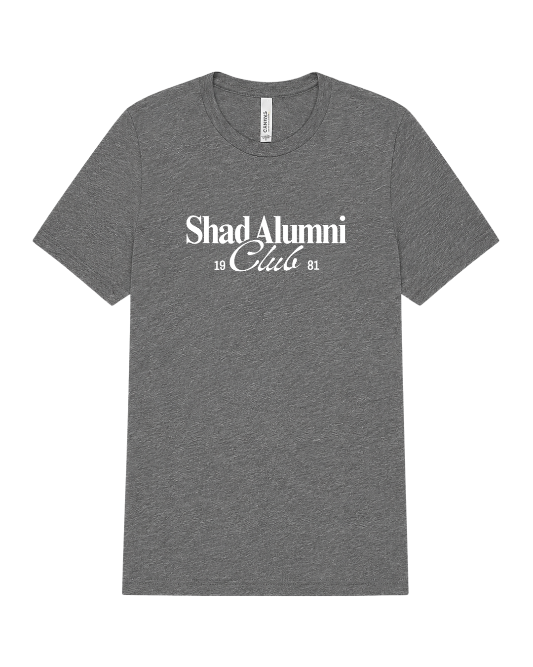 Unisex Triblend - Shad alumni logo