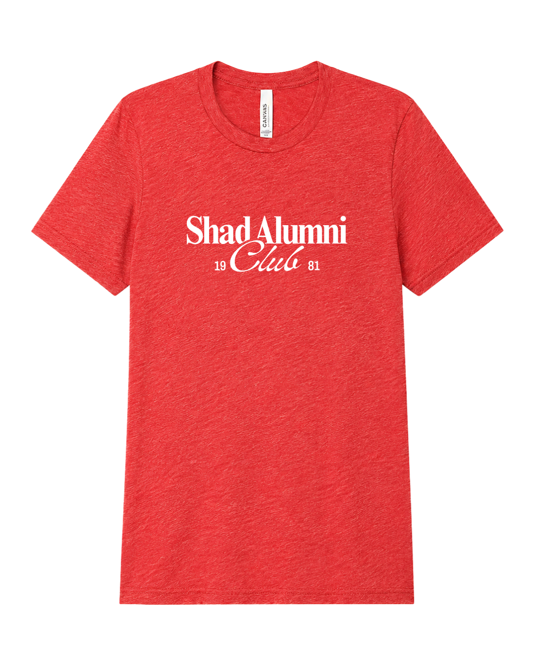 Unisex Triblend - Shad alumni logo