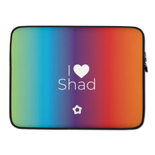 Load image into Gallery viewer, I Heart Shad Laptop Sleeve (Gradient)