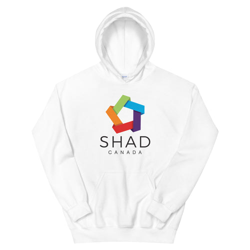 Reframe Unisex Hoodie (White/Grey)